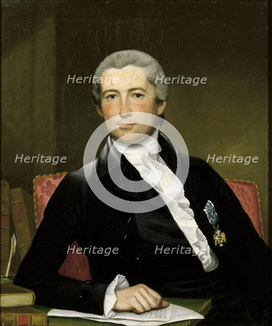 Portrait of General Giles, ca. 1785. Creator: Joseph Wright.