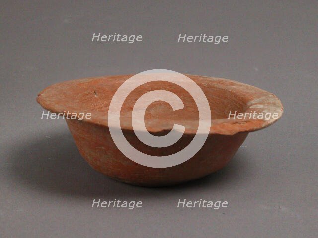 Bowl, Coptic, 4th-7th century. Creator: Unknown.