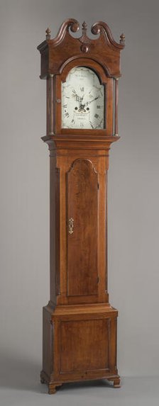 Tall Case Clock, c1792. Creator: Caleb Bentley.