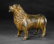 Aquamanile in the Form of a Lion, c. 1200. Creator: Unknown.