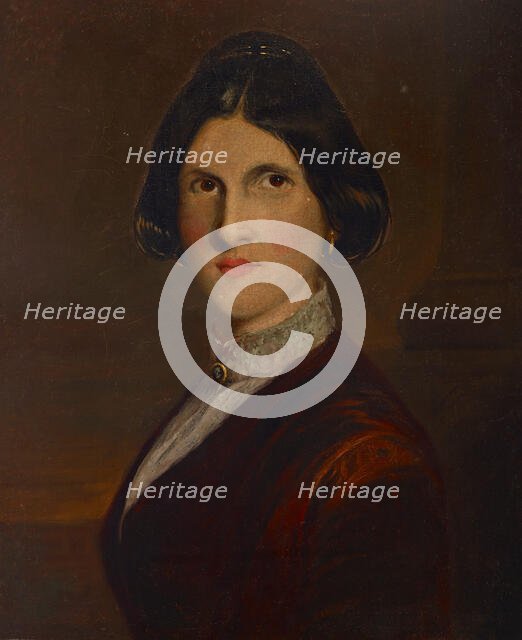 Jane Rimmer (Sister of the Artist), about 1851-1856. Creator: William Rimmer.