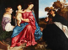 Sacra Conversazione, c 1513. Creator: Titian (1488-1576).