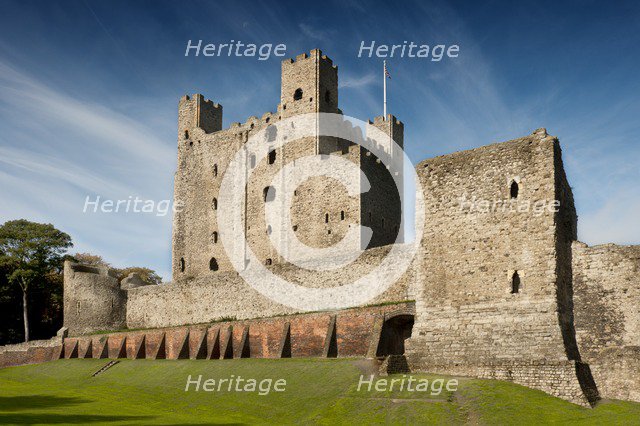 Rochester Castle, Kent, 2010. Artist: Historic England Staff Photographer.