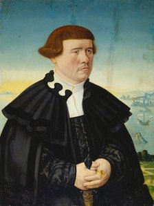 Portrait of a Man from the Stralenberg Family (?), c1545. Creator: Conrad Faber von Creuznach.