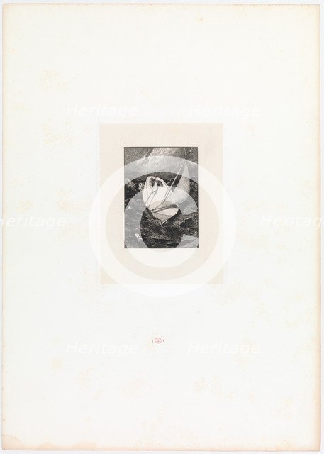 Rescue. (Opus VI, Plate 6 from Paraphrase on the Finding of a Glove), 1881.