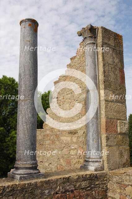 Remains of the Forum, Miróbriga, Alentejo region, Portugal, 1st-4th centuries (2008).  Creator: Unknown.