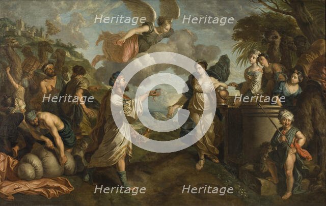 Eliezer and Rebekah, c1600. Creator: Unknown.