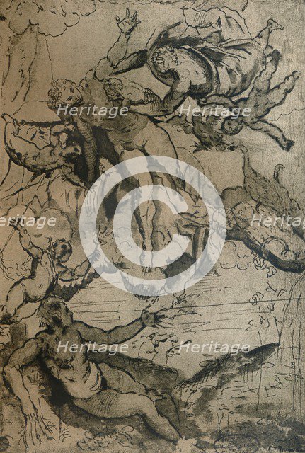 'The Origin of the Milky Way', c1575 (1932).  Artist: Jacopo Tintoretto.