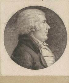 James Riddle, 1798-1802. Creator: Charles Balthazar Julien Févret de Saint-Mémin.