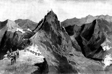 The Indian Frontier Rising: attack on Tangi Pass by the...Malakand Field Force, January 7, 1898. Creator: Unknown.