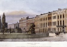 Portman Square, Marylebone, London, 1813. Artist: Anon
