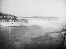 Horseshoe Fall from Canadian shore, Niagara, between 1880 and 1901. Creator: Unknown.
