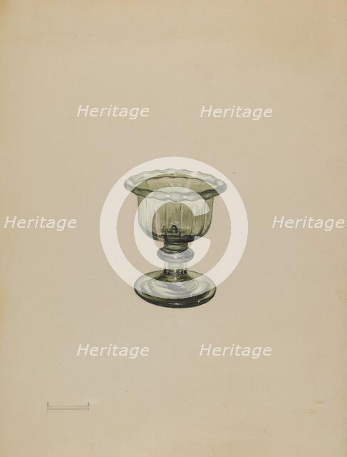 Salt Cup, c. 1936. Creator: John Tarantino.