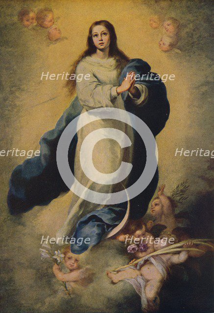 'La Concepcion Inmaculada De Maria', (Immaculate Conception), 1660 - 1665, (c1934). Artist: Bartolomé Esteban Murillo.