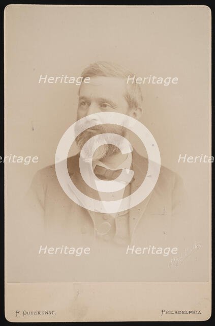 Portrait of Horatio Curtis Wood, Jr. (1841-1920), 1889. Creator: Frederick Gutekunst.