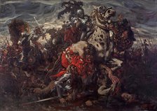 The Battle of Pavia, 1912. Creator: Carl Hassmann.