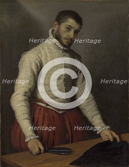 The Tailor (Il Tagliapanni), c. 1565. Artist: Moroni, Giovan Battista (1520/25-1578)
