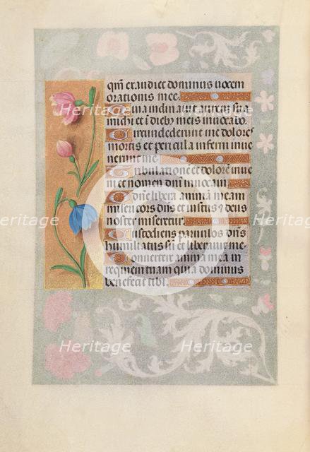 Hours of Queen Isabella the Catholic, Queen of Spain: Fol. 220v, c. 1500. Creator: Master of the First Prayerbook of Maximillian (Flemish, c. 1444-1519); Associates, and.