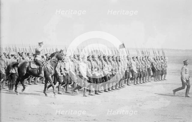 Russian infantry, between c1914 and c1915. Creator: Bain News Service.