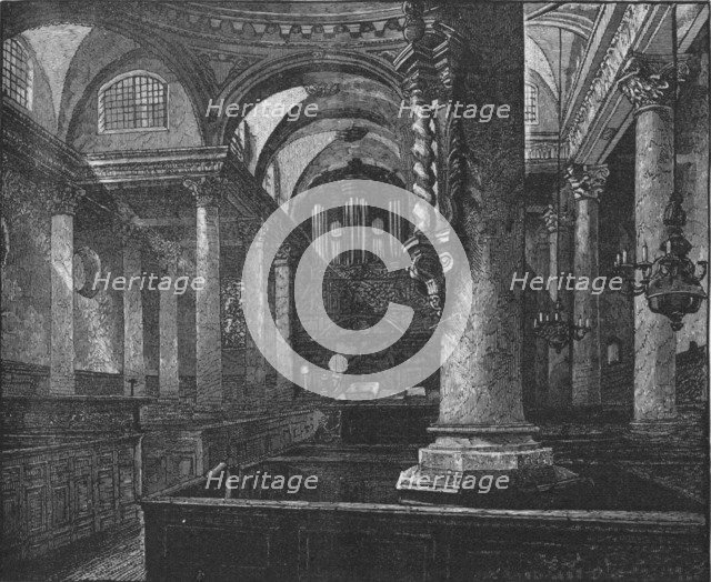 'St. Stephen's, Walbrook', 1890. Artist: Unknown.