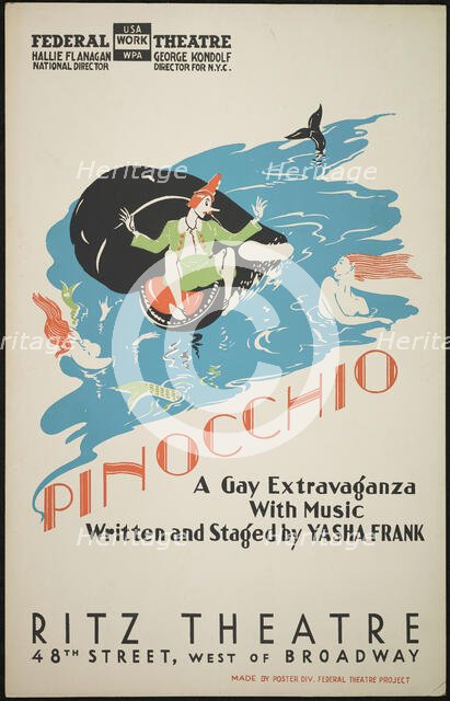 Pinocchio, [193-]. Creator: Unknown.