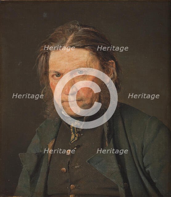 Portrait of an Old Sailor, 1832. Creator: Christen Købke.