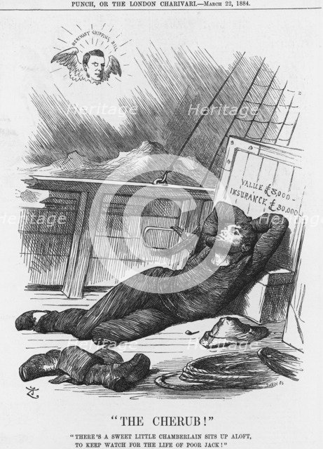 The Cherub!, 1884. Artist: Joseph Swain