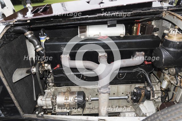 1933 Rolls Royce Phantom II Sedanca de Ville by Barker. Creator: Unknown.