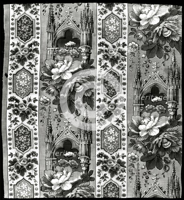 Fragment (Furnishing Fabric), England, 1830/40. Creator: Unknown.