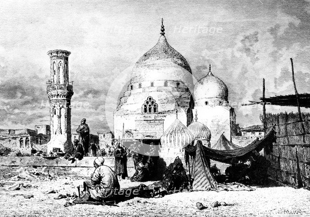 'Saint Ibrahim Mosque, Dessouk, Egypt', 1880. Artist: Unknown