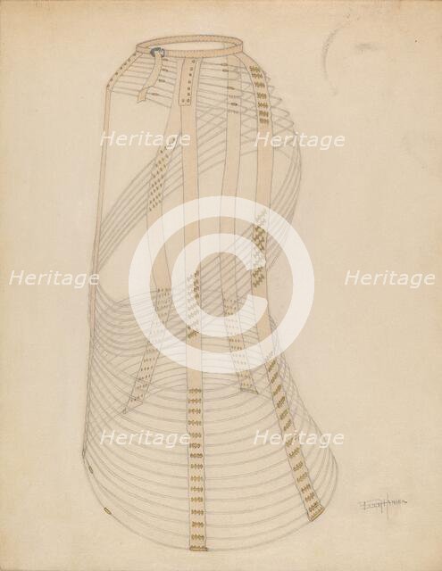 Hoop Skirt, c. 1937. Creator: Esther Hansen.