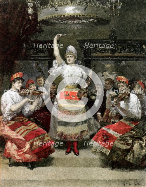 'Princess Dolgorouki', 1889. Artist: Unknown