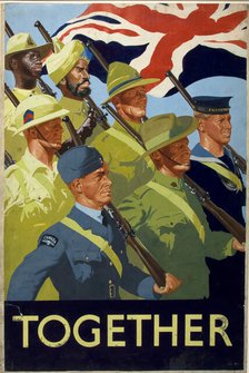'Together', World War II poster, c1939-c1945. Creator: William Little.
