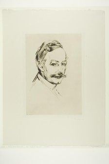 Dr. Max Linde, 1902. Creator: Edvard Munch.