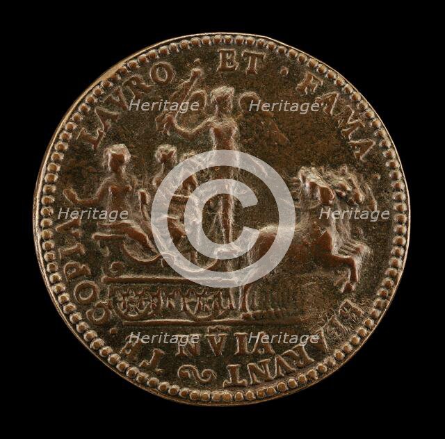 Fame, Abundance, Victory [reverse]. Creator: Etienne Delaune.