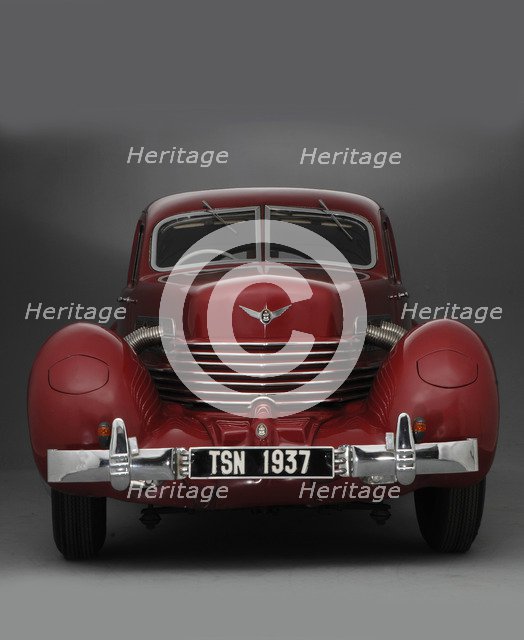 1937Cord Westchester Sedan Artist: Unknown.