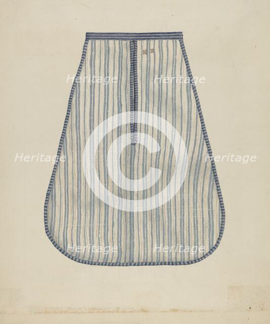 Shaker Woman's Money Bag, c. 1936. Creator: Ingrid Selmer-Larsen.