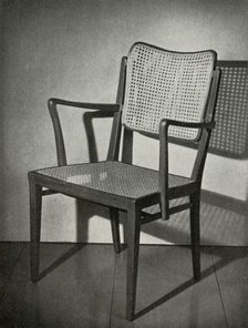'Armchair of polished mahogany, by Nils Enstrom made by AB Ferd. Lundquist & Co.', 1949 Creator: Nils Enstrom.