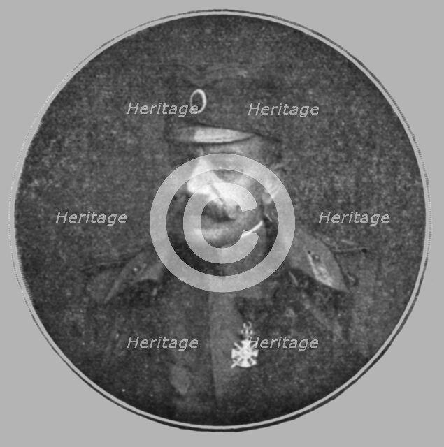 'Les chefs de l'Armee serbe; Le nouveau generalissime, le voivode Jivoin Michitch..., 1916. Creator: Unknown.