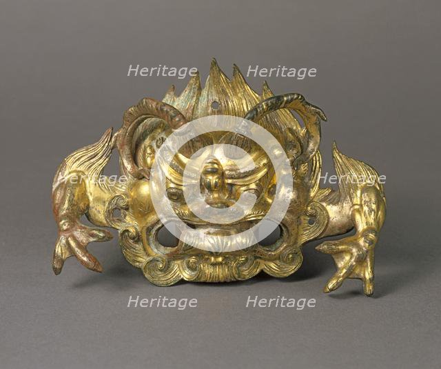 Monster Face: Door Ring Holder (Pushou), 500s. Creator: Unknown.