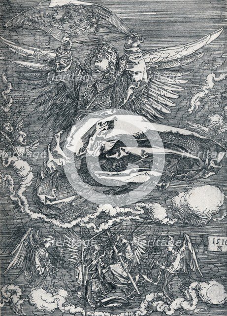 'Sudarium Displayed by an Angel', 1516 (1906). Artist: Albrecht Durer.