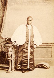 Bishop Crowther, c1860-c1869. Creator: Ernest Edwards.