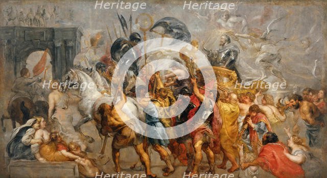 The Triumphal Entry of Henry IV into Paris, Between 1627 and 1630. Creator: Rubens, Pieter Paul (1577-1640).