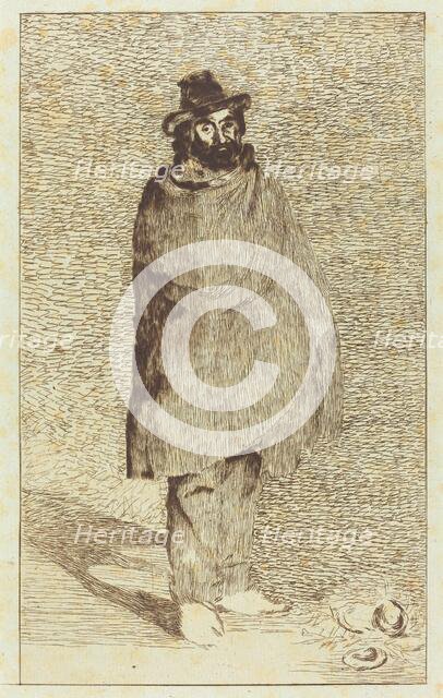 The Philosopher (Le philosophe), 1866. Creator: Edouard Manet.