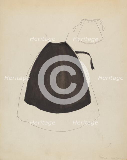 Apron, c. 1938. Creator: Henry Moran.