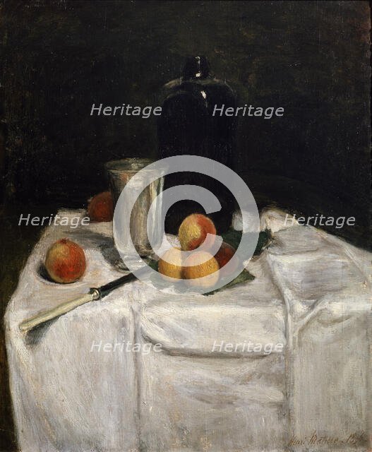 'The Bottle of Schiedam', 1896.  Creator: Henri Matisse.