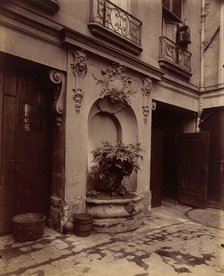 Ancien Hôtel des Parlementaires, 3 Rue des Lions, c. 1910. Creator: Eugene Atget.