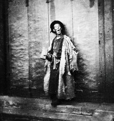 Peking, Pechili province, China: a nightwatchman, 1869, (1981). Creator: Unknown.