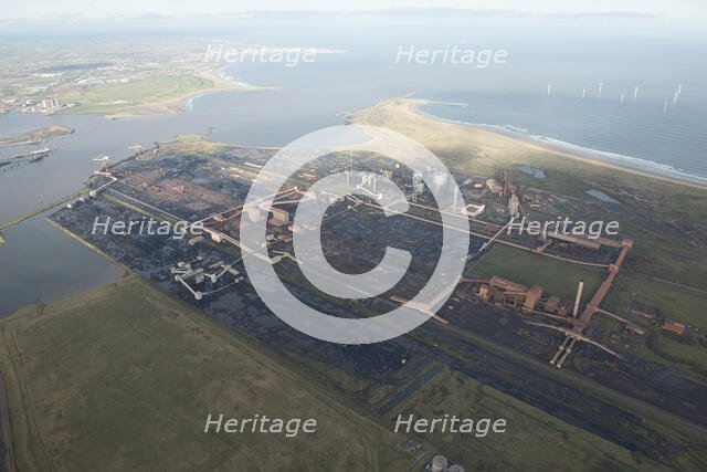 Teesside Steel Works, Redcar and Cleveland, 2015. Creator: Dave MacLeod.