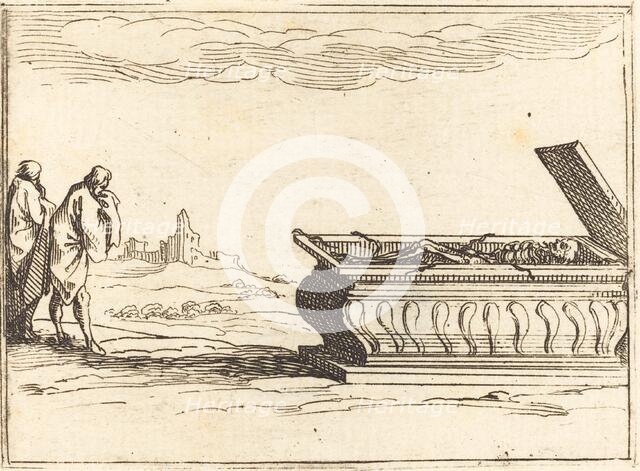 The Tomb, 1628. Creator: Jacques Callot.